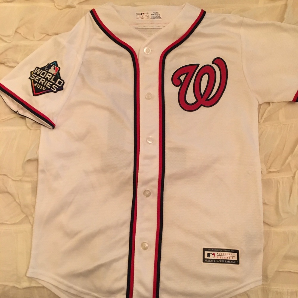 Authentic Washington Nationals World Series Jersey